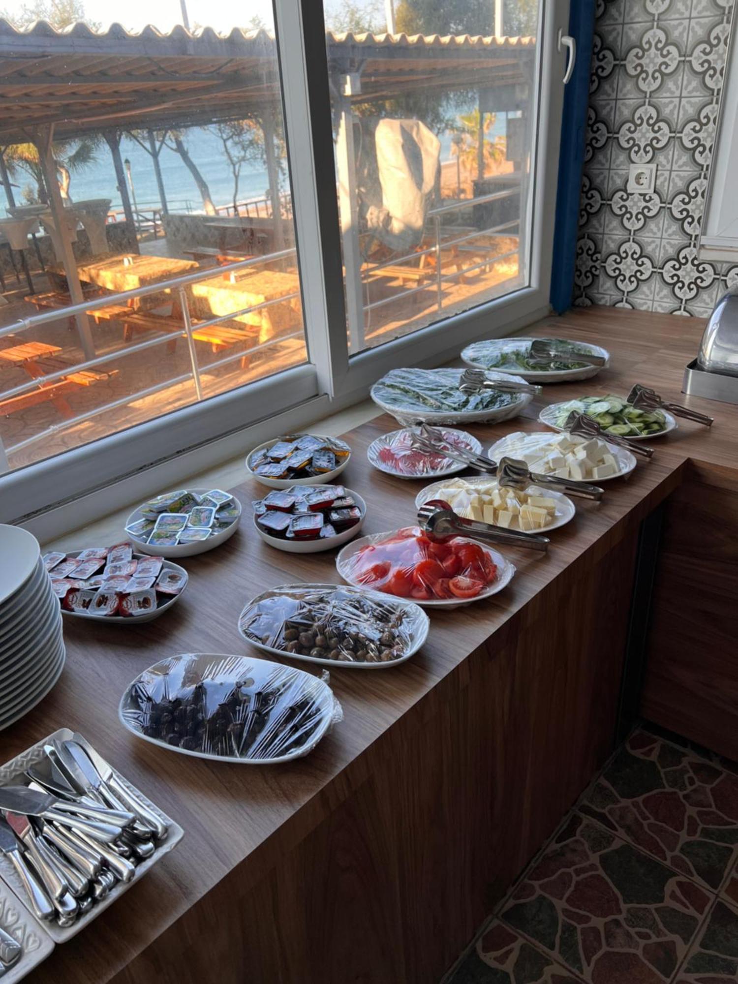 Mavi Cennet Camping Caravan Kızılot Exterior foto
