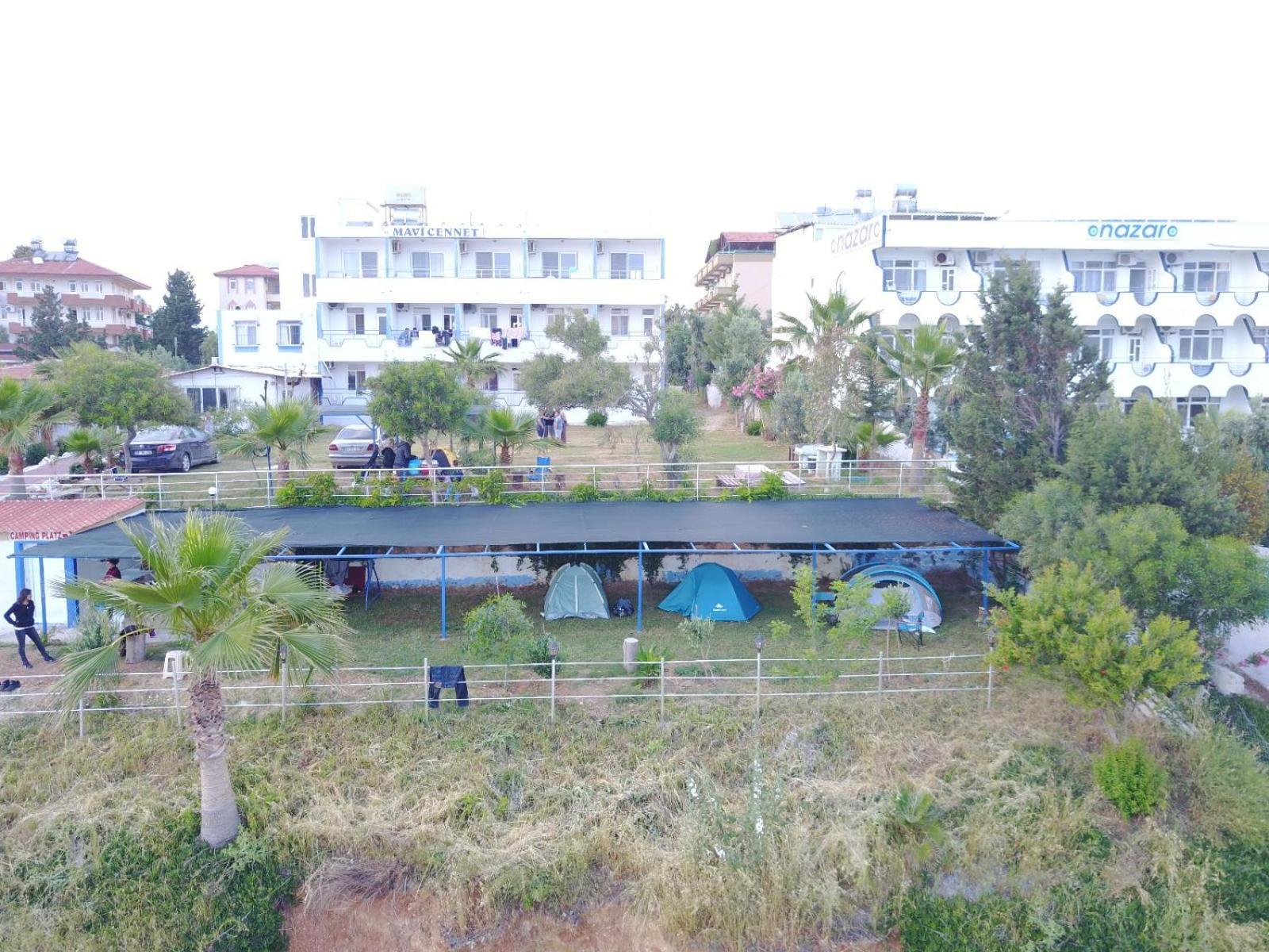 Mavi Cennet Camping Caravan Kızılot Exterior foto