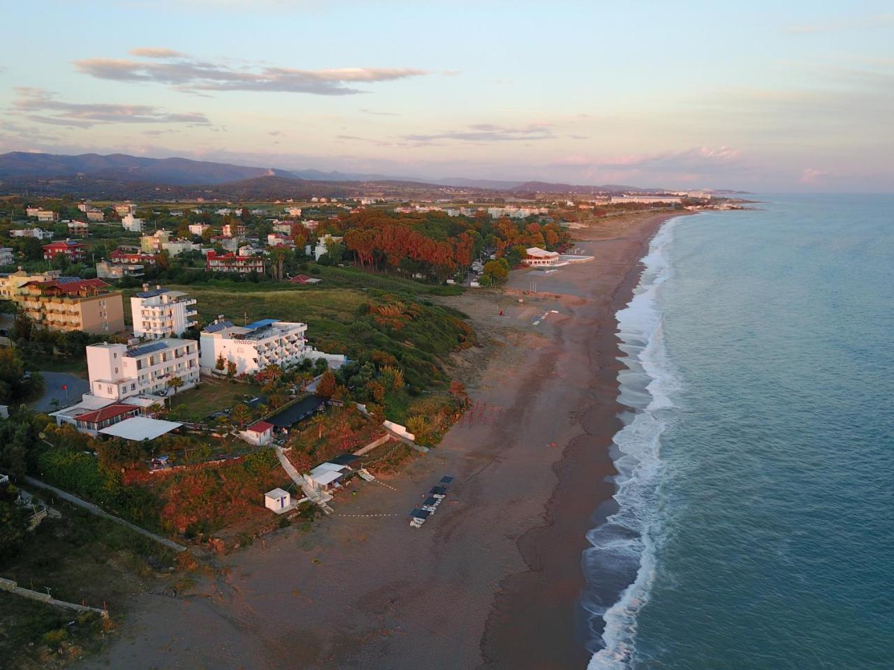 Hotel Mavi Cennet Camping Caravan Kızılot Exterior foto